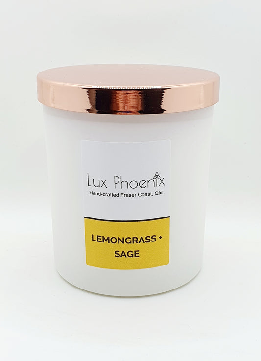 Lemongrass & Sage Jar Candle